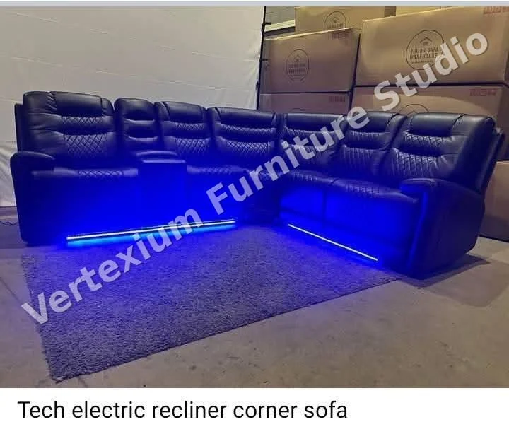 Tech Electric Recliner Corner Sofa