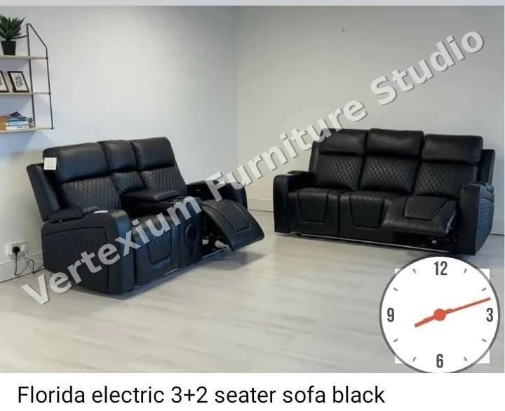 Florida Electric 3+2 Sofa (with speaker)
